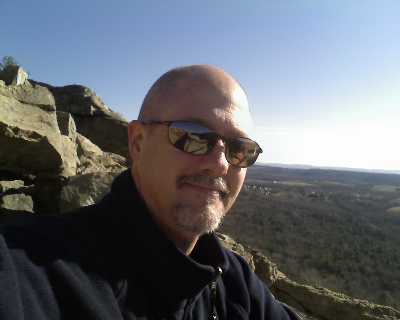 Jon on Blue Mountain
